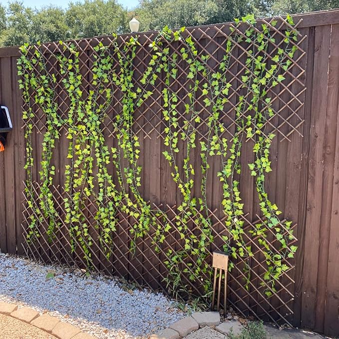Expandable Garden Trellis Plant Support Willow Lattice Fence Panel for Climbing Plants Vine Ivy Rose Cucumbers Clematis 36X92 Inch