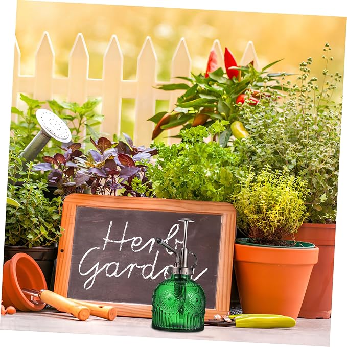 Milisten Plant Mister Spray Bottle Embossed Design for Use Versatile Watering Cleaning Stylish Essential Plant Care