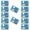 12Pcs AHT10 Digital Sensor Module Temperature and Humidity Sensor High Precision Digital Temperature and Humidity Sensor Measurement Module I2C Communication Replace DHT11 SHT20 AM2302