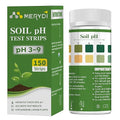 Soil pH Test Kit,150 Test Strips(3-9 Range) for Testing Garden, Lawn,Vegetable Flower Beds,Gardening Dirt Yard,Quick Easy Soil pH Monitoring for Indoor Outdoor Plants