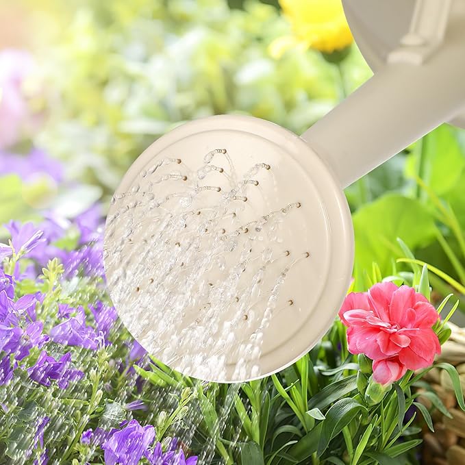 Sosoport 2L Plastic Long Spout Watering Can for Indoor and Outdoor Plants