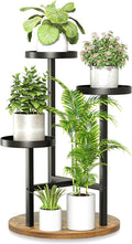 3 Tier Plant Stand Indoor Tall Plant Shelf, Corner Plant Table for Multiple Plants, Tiered Flower Stand for Patio Balcony Porch Garden Living Room House