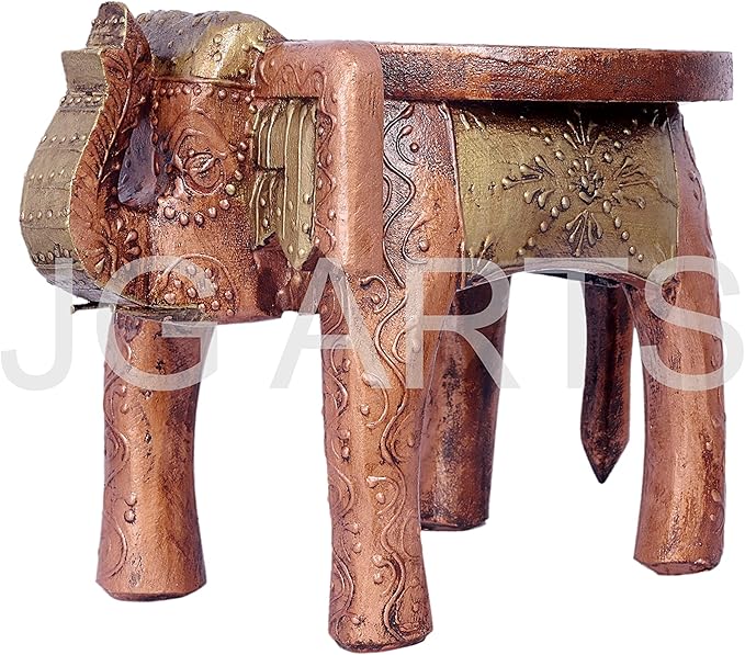 More Buying Choices for JGARTS Wooden Wood Elephant Stool Handicraft Gift Foot Stool Step Stool 7.5" Souvenir