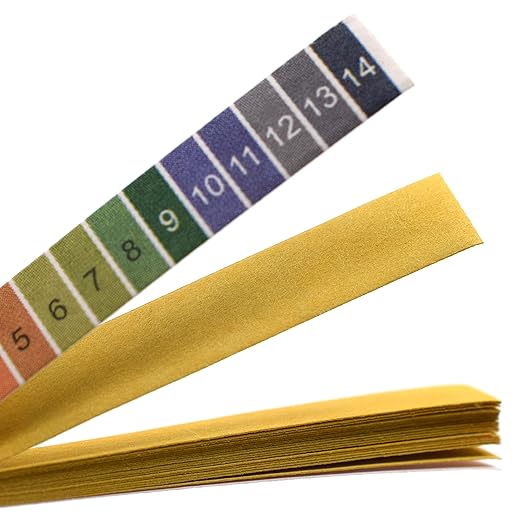 EISCO pH Test Strips 1-14 Range, 100 Testing Papers (20 x 5 Booklets) - for Acid & Alkaline Levels, Water, Soil, Wine, Soap-Making, Chemistry, Pool