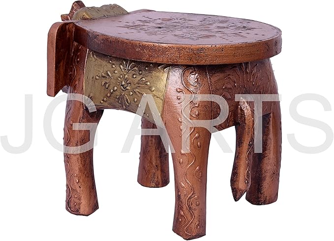 More Buying Choices for JGARTS Wooden Wood Elephant Stool Handicraft Gift Foot Stool Step Stool 7.5" Souvenir