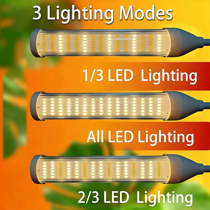 LED Grow Lights for Indoor Plants Full Spectrum, LED Plant Light with Stand (270 LEDs Stand)