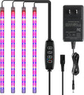 iPower Plant Grow Light Strips 192 LEDs for Indoor Plants, Auto ON & Off Timer and Multi-Dimmable Levels