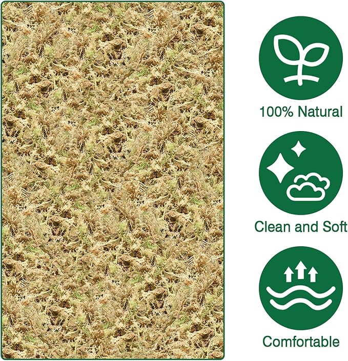ZeeDix 6L Premium Sphagnum Moss for Plants Indoor, New Zealand Sphagnum Moss for Orchid Potting Mix Terrarium Succulent Carnivorous Ferns Hosta Garden & Reptile Habitat