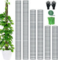 6 Pack Metal Moss Pole, 60"/40"/24" Moss Poles for Plants Monstera, Stackable Sphagnum Moss Pole, Plant Poles for Climbing Plants Work with Sphagnum Moss(2 Each of 60" 40" 24")