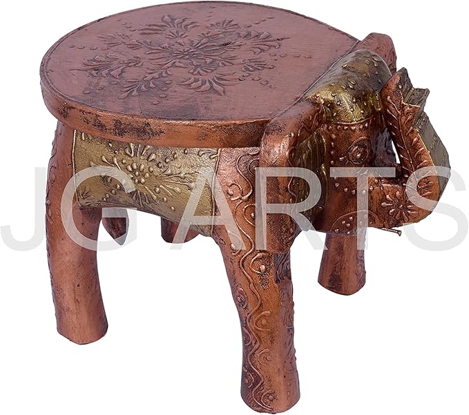 More Buying Choices for JGARTS Wooden Wood Elephant Stool Handicraft Gift Foot Stool Step Stool 7.5" Souvenir