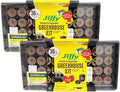 Ferry Morse Jiffy Tomato & Vegetable Seed Starter Tray Kit, 36 Cell 50mm Peat Pellets with Bonus SUPERthrive and Plant Labels - 2 Pack, 72 Pellets Total