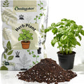 Organic Potting Soil Mix for Indoor Plants & Herb Gardens 1qt- All-Purpose Nutrient-Rich Natural Soil