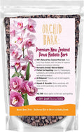 GARDENWISE Premium Orchid Bark for Potting Mix – Ready-to-Use Pine Bark for Indoor Plants, Orchid Repotting & Soil Mix Creation, Ideal Orchid Medium (3 quarts)