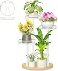 White Stand Plants, 3-Tier Metal Plant Stands for Outdoor Indoor Plants,Heavy Duty Flower Pot Stands for Multiple Plants,Decoration Display Racks for Patio Garden -WhiteFlower