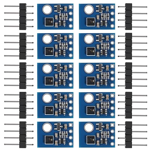UMLIFE 10 pcs AHT20 I2C Temperature and Humidity Sensor Module high-Precision Humidity Sensor Probe DHT11 AHT10 Upgraded Version for Arduino