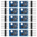 UMLIFE 10 pcs AHT20 I2C Temperature and Humidity Sensor Module high-Precision Humidity Sensor Probe DHT11 AHT10 Upgraded Version for Arduino
