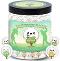 Positive Golf Jar with 60 Affirmation Cards, Emotional Support Golf Decor, Cool Present for Golf Lovers and Dad, Motivation Jar for Golfers, Birthday Gift Idea for Men or Women