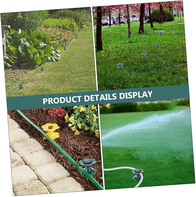 Toyvian Garden Hose Guide Spikes Heavy Duty Hose Stand for Plant Protection for Lawn and Garden Use