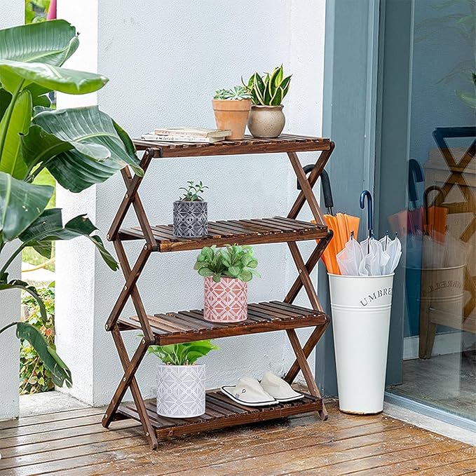 lokeisna Plant Pots, Set of Indoor Plant pots, Plastic Planter with Drainage and Saucer, Modern Distinctive Self Watering Plant Pot, Spray Spots (Indoor Plant Pots)