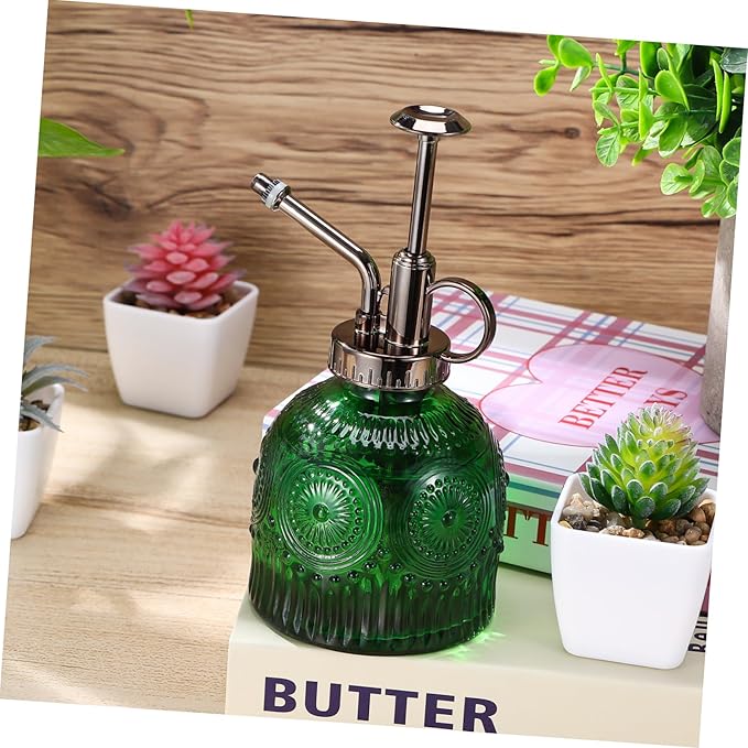Houseplant Water Mist Sprayer Pump Glass Plant Mister Spray Bottle for Garden Home