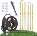 Grow Light Strip Waterproof Grow Lights for Indoor Plants Full Spectrum Plant Grow Lights Indoor with Auto ON/Off Timer White Red 120 LEDs Sunlike Grow Lamp for Plant Light for Indoor Plants (1)