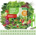 30 Heirloom Seeds Variety Pack - 18500+ Seeds for Planting Vegetables, Home Garden Seeds for Hydroponic, Indoor and Outdoor, Unique Gift for Mother, Women, Mom, Friend, Her