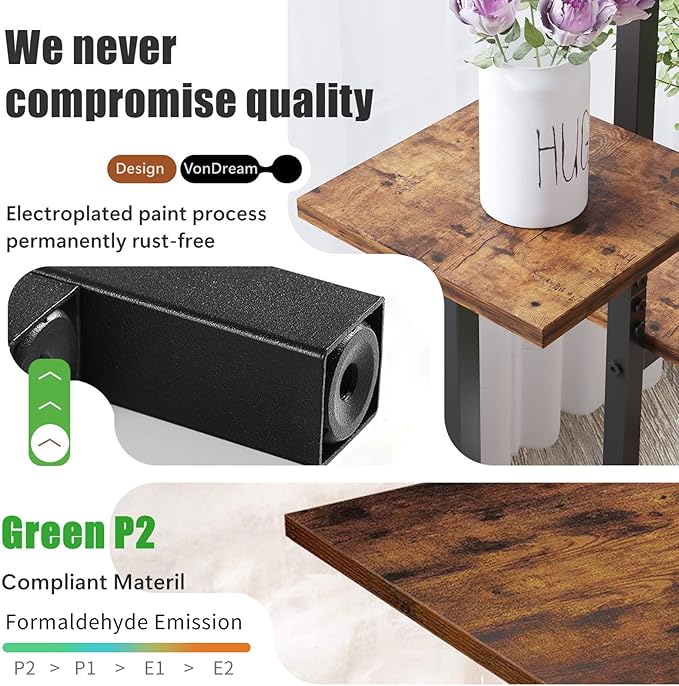 3 Tier Plant Stand Indoor, Tiered Plant Stands for Indoor Plants Multiple, Corner Flower Stand for Living Room, Multi-Layer Vintage Design Plant Shelf