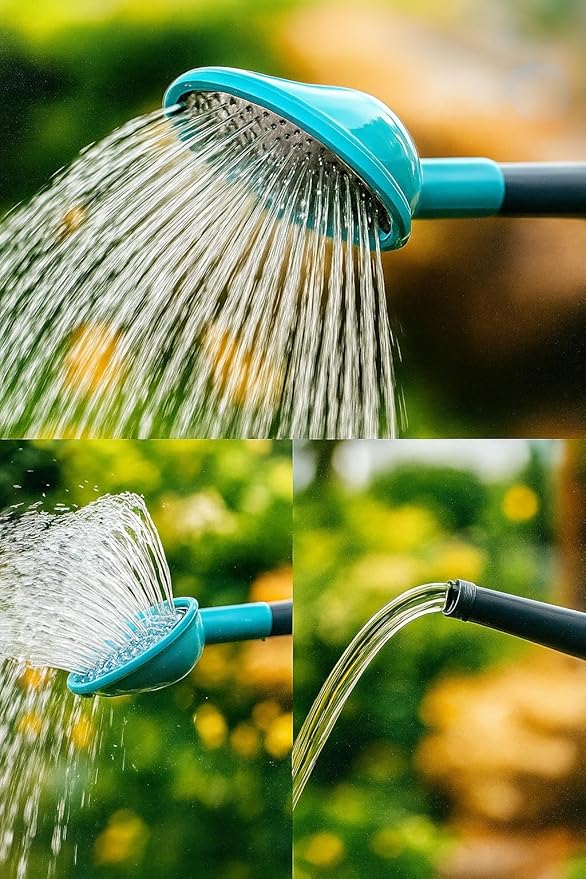 2 Gallon Watering Can for Indoor & Outdoor Plants, Large Capacity Long Spout with Ergonomic Non-Slip Handle, Durable Leak-Proof Plastic, Comfortable Grip, Ideal for Flowers, Vegetables