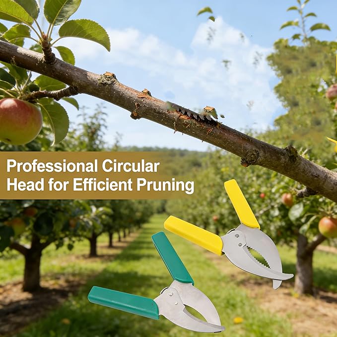 Gardening Scissors Grafting Tool Branch Cutter Garden Cutters Professional Grafting Knife, Precision Cutting for Plant Branches, Ideal for Fruit Trees, Orchard & Potted Plant Gardening Work