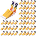 Handepo 50 Pack pH Test Strips 1-14 Universal pH Test Paper Full Range Litmus Test Paper Strips pH Test 4000 Strips for Teaching, Student, Chemistry Experiment, Saliva Urine Water Soil