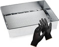Trapping Soil Sifter, Standard Size (12 x 10 inches) with 1/4-inch Mesh, Garden Sieve for Dirt, Sand, Rocks, and Compost