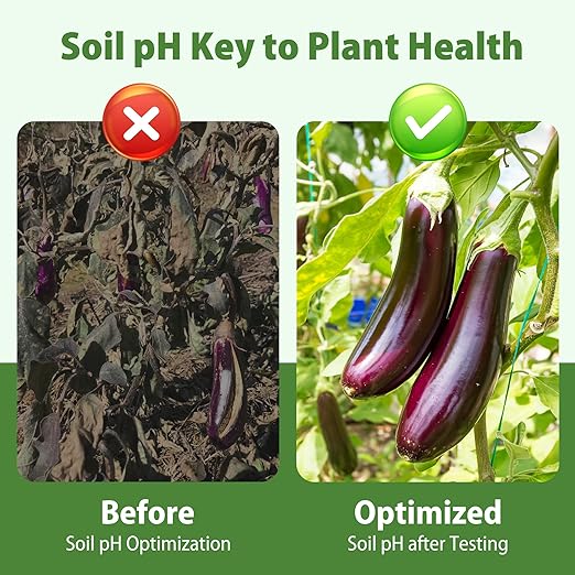 Soil pH Test Kit,150 Test Strips(3-9 Range) for Testing Garden, Lawn,Vegetable Flower Beds,Gardening Dirt Yard,Quick Easy Soil pH Monitoring for Indoor Outdoor Plants