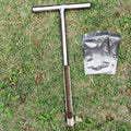 HiHydro Soil Sampler Probe Stainless Steel Tubular T-Style Handle Soil Test Kits Satisfying The Sampling Depth of Agriculture Forest(B)