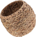 Woven Planter Basket Seagrass Basket Planters Hyacinth Woven Flower Pot Rattan Wicker Plant Pot for Office Kitchen Bathroom and Bedroom