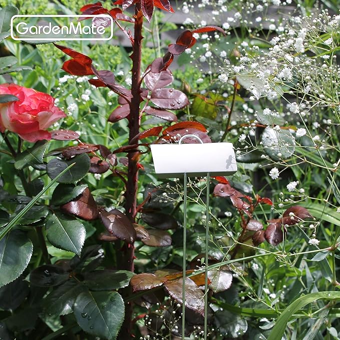GardenMate 25-Pack Weatherproof XL Metal Plant Labels, Height 21", Label Area 3 1/2'' x 1 1/4''