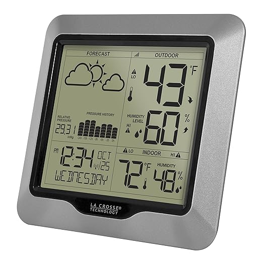 La Crosse Technology Wireless Digital Thermometer and Forecast Station Bundle