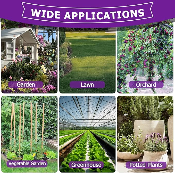 Garden Soil Test Kit Testing Soil: 80 Tests in Total 4 in 1 Soil Testing kit for Garden Lawn Flower Vegetable Testing pH Phosphorus Potassium Nitrogen