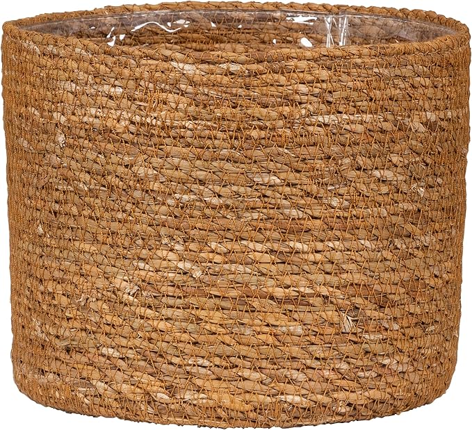 Scheurich Seagrass 24 Basket Planter/Basket Planter/Basket Pot Made of Seagrass Colour: Groove, 24 cm Diameter, 22.5 cm High, 10.6 litres Vol.