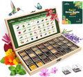 Lush&Dew Year-Round USDA Zone 6 Heirloom Survival Seed Kit, 32 Varieties 30,000+ Non-GMO Seeds for Planting Vegetables Herbs, Gardening Gifts for Women Men, Raised Beds, Indoor Outdoor Home Gardens