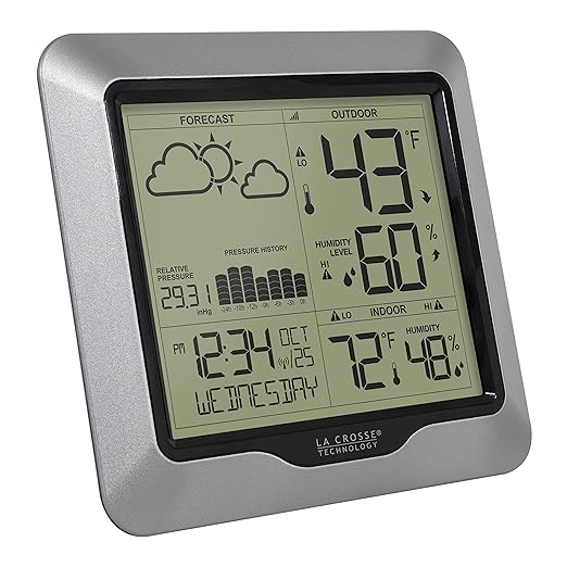 La Crosse Technology Wireless Digital Thermometer and Forecast Station Bundle