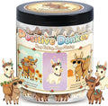 Positive Donkey Christmas Jar, Funny Emotional Support Gift for Men and Women, Christmas Gifts for Coworkers Teachers and Bosses, Holiday Motivation Home Office Decor